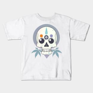 wierd skull Kids T-Shirt